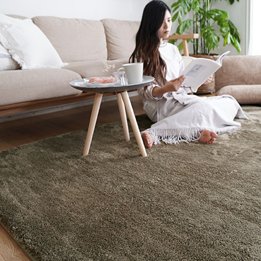 洗える！ふわもこ2層ウレタンマイクロファイバーラグ＜Fuwale - フワレ