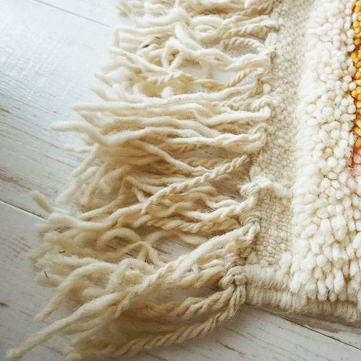 世界に1枚だけ！モロッコ直輸入のウール100％ハンドメイドベニワレン