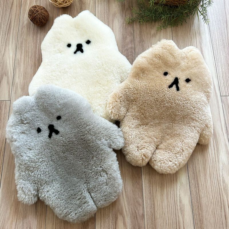 リアルファーの肌触りがたまらない！癒しのかわいいムートン