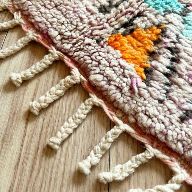 モロッコ発！世界に1枚だけのヴィンテージカーペット・ラグ『ボシャル