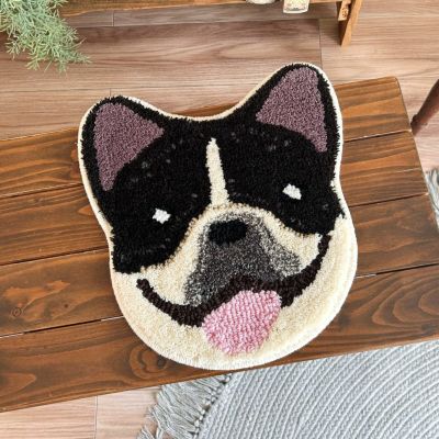 vintage 海外輸入 ラグ マット カーペット 犬Dog ドッグ アニマル柄 vintage 海外輸入 ラグ マット カーペット 犬Dog ドッグ アニマル柄