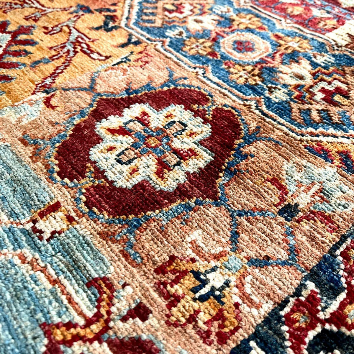 パキスタン　手織絨毯 JA6672 パキスタン手織り絨毯 ハイクオリティ ピンク | じゅうたん売場