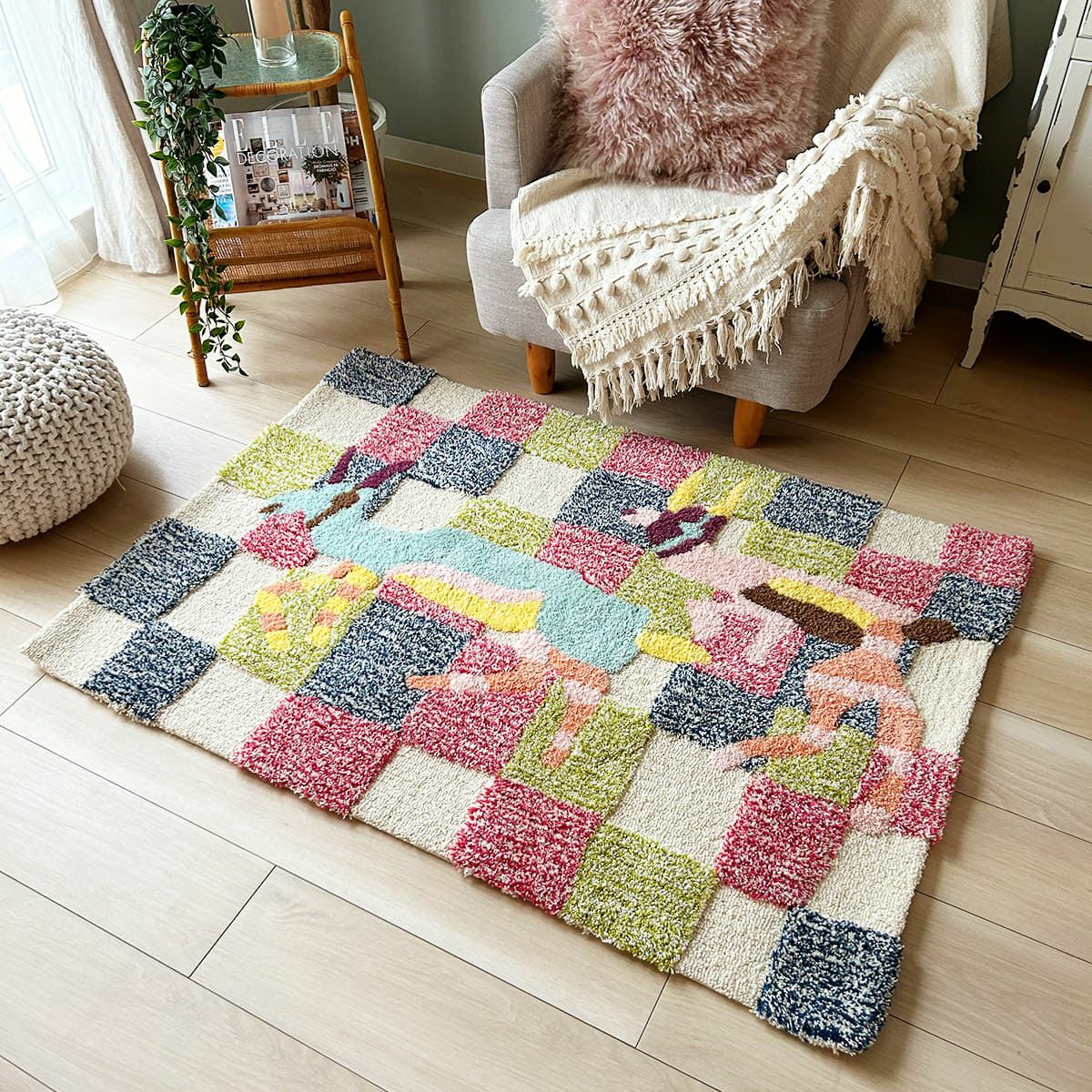 スプリングボック　ベージュ