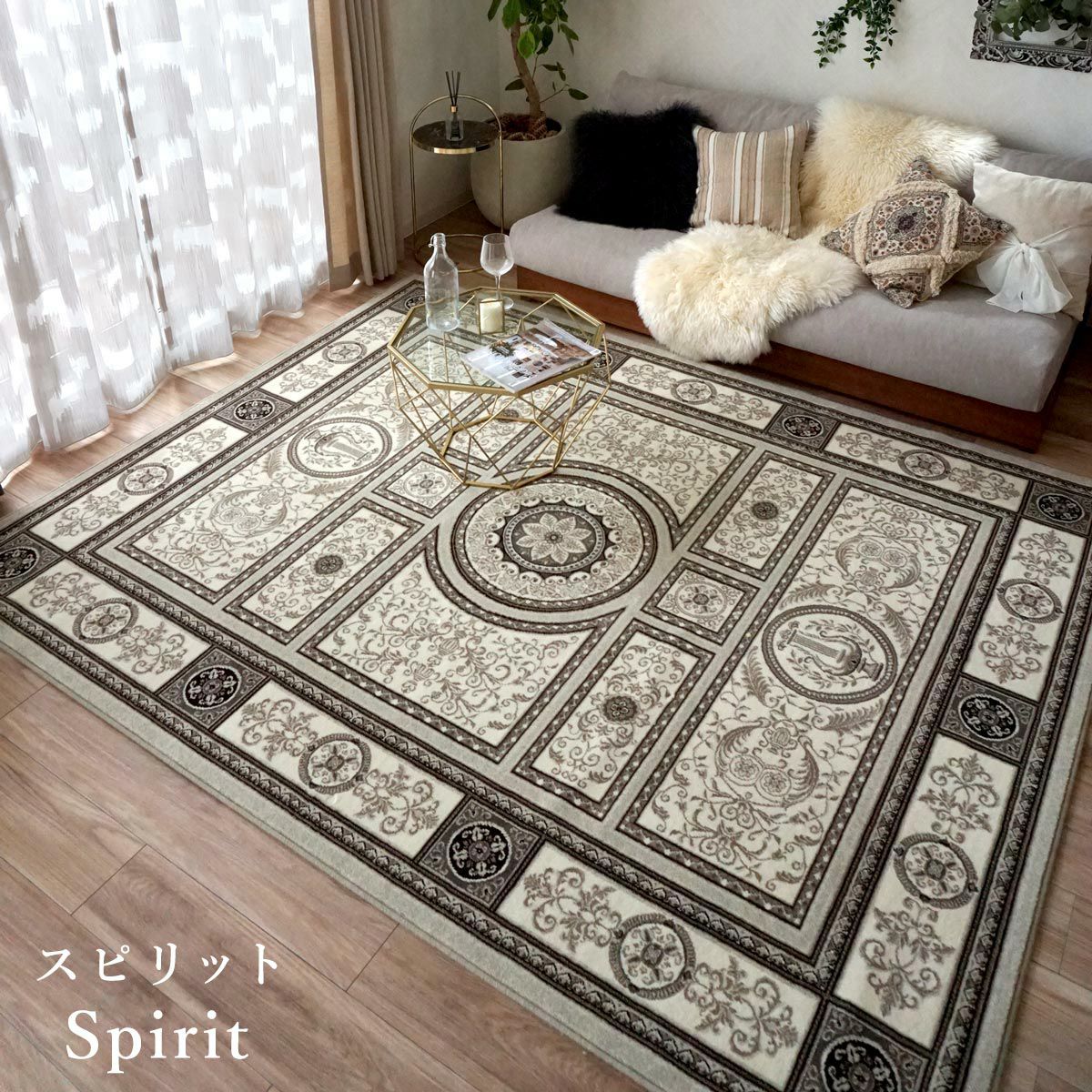 170,000ノット】超高級！無染色モンゴルウールを使用した珍しい