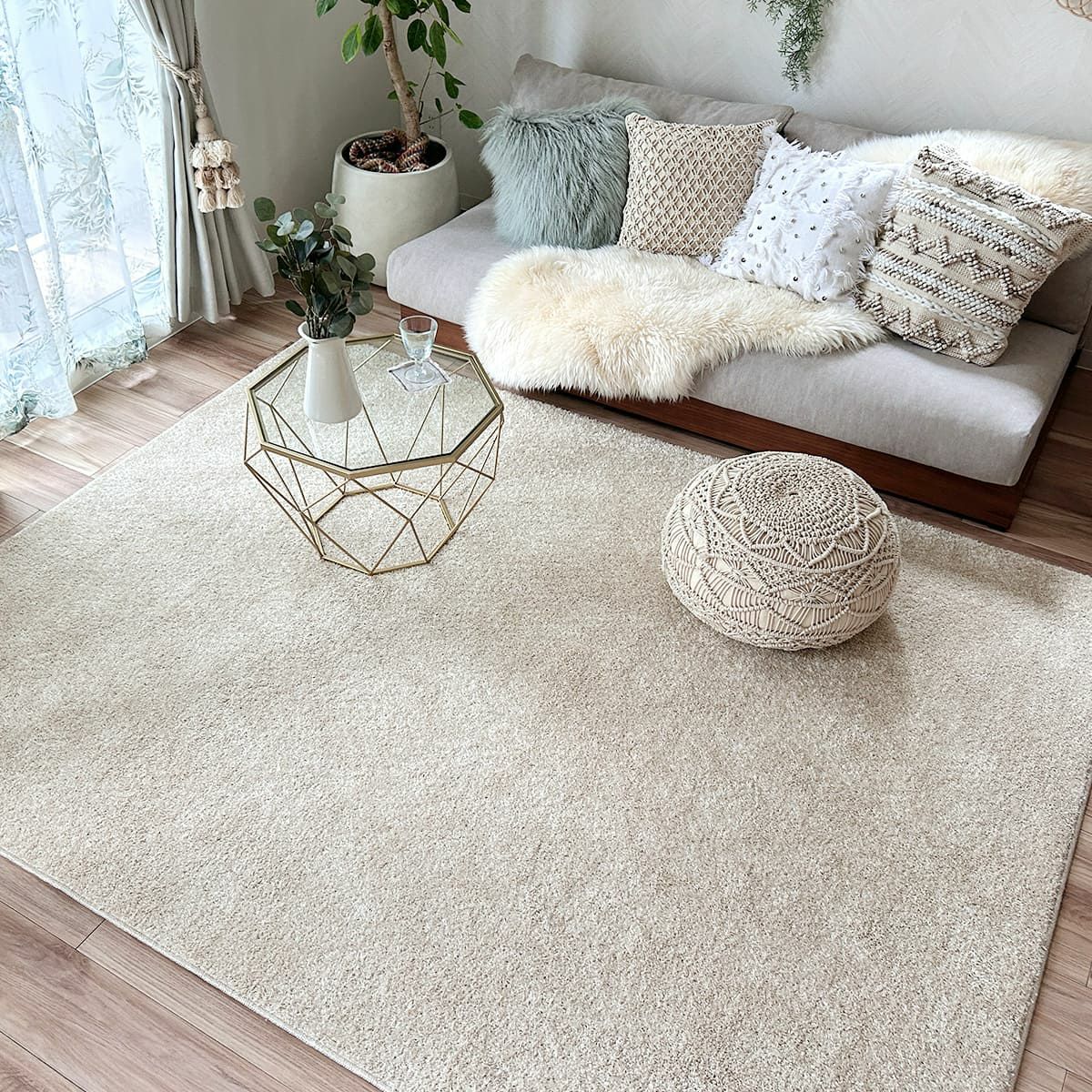 ラグモア NICE RUGS アイボリー Amazon.com: BESTSWEETIE 8x10 Area Rugs for Living Room Washable